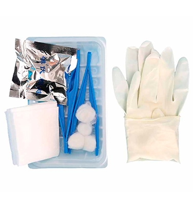Disposable wound dressing kit